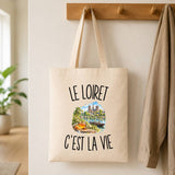 Tote Bag Beige Le Loiret c’est la vie