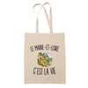 Tote Bag Beige Le Maine-et-Loire c’est la vie