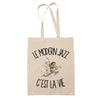 Tote Bag Beige Le modern jazz c'est la vie