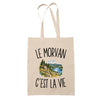 Tote Bag Beige Le Morvan c’est la vie