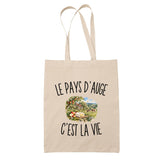Tote Bag Beige Le Pays d’Auge c’est la vie