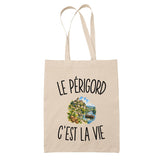 Tote Bag Beige Le Périgord c’est la vie