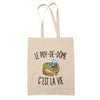 Tote Bag Beige Le Puy-de-Dôme c’est la vie