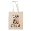 Tote Bag Beige Le Reiki c’est la vie