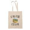 Tote Bag Beige Le Val-d’Oise c’est la vie