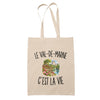 Tote Bag Beige Le Val-de-Marne c’est la vie