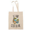 Tote Bag Beige Le Var c’est la vie