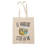Tote Bag Beige Le Vaucluse c’est la vie