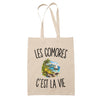 Tote Bag Beige Les Comores c’est la vie