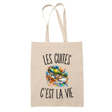 Tote Bag Beige Les Cuites c’est la vie