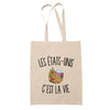 Tote Bag Beige Les États-Unis c’est la vie