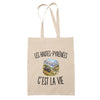 Tote Bag Beige Les Hautes-Pyrénées c’est la vie