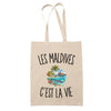 Tote Bag Beige Les Maldives c’est la vie