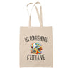 Tote Bag Beige Les Ronflements c’est la vie