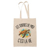 Tote Bag Beige Les tortues de mer c'est la vie