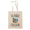 Tote Bag Beige Les Vosges c’est la vie
