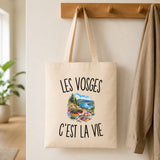 Tote Bag Beige Les Vosges c’est la vie