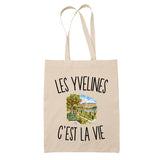 Tote Bag Beige Les Yvelines c’est la vie