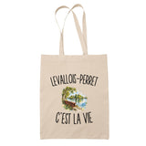 Tote Bag Beige Levallois-Perret c’est la vie