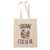 Tote Bag Beige Lisbonne c’est la vie
