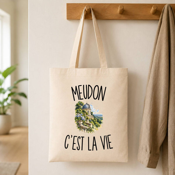 Tote Bag Beige Meudon c’est la vie