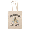 Tote Bag Beige Mon Berger Picard c'est ma vie