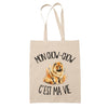 Tote Bag Beige Mon Chow-Chow c'est ma vie