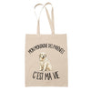 Tote Bag Beige Mon Montagne des Pyrénées c'est ma vie
