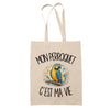 Tote Bag Beige Mon perroquet c'est ma vie