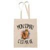 Tote Bag Beige Mon Somali c'est ma vie
