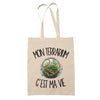 Tote Bag Beige Mon terrarium c'est ma vie