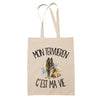 Tote Bag Beige Mon Tervueren c'est ma vie