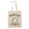 Tote Bag Beige Mon Turc de Van c'est ma vie