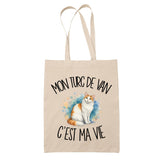 Tote Bag Beige Mon Turc de Van c'est ma vie