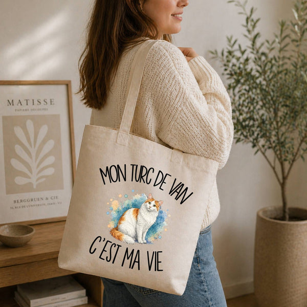 Tote Bag Beige Mon Turc de Van c'est ma vie