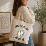 Tote Bag Beige Mon Turc de Van c'est ma vie