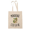 Tote Bag Beige Montrouge c’est la vie