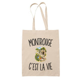 Tote Bag Beige Montrouge c’est la vie