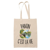 Tote Bag Beige Pantin c’est la vie