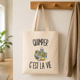 Tote Bag Beige Quimper c’est la vie