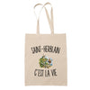 Tote Bag Beige Saint-Herblain c’est la vie