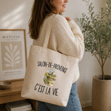 Tote Bag Beige Salon-de-Provence c’est la vie