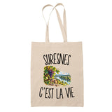 Tote Bag Beige Suresnes c’est la vie