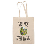 Tote Bag Beige Talence c’est la vie