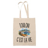 Tote Bag Beige Toulon c’est la vie