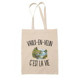 Tote Bag Beige Vaulx-en-Velin c’est la vie