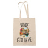 Tote Bag Beige Venise c’est la vie