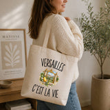 Tote Bag Beige Versailles c’est la vie