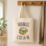 Tote Bag Beige Versailles c’est la vie