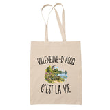 Tote Bag Beige Villeneuve-d’Ascq c’est la vie